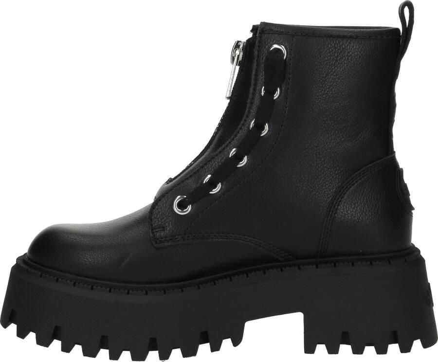 Buffalo dameslaars Aspen Front Zip zwart - Foto 4