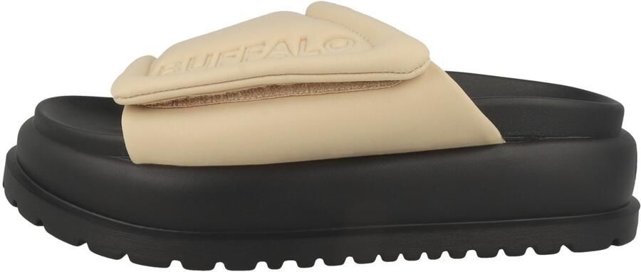 BUFFALO Muiltjes ' Palma Velcro ' crème - Foto 5