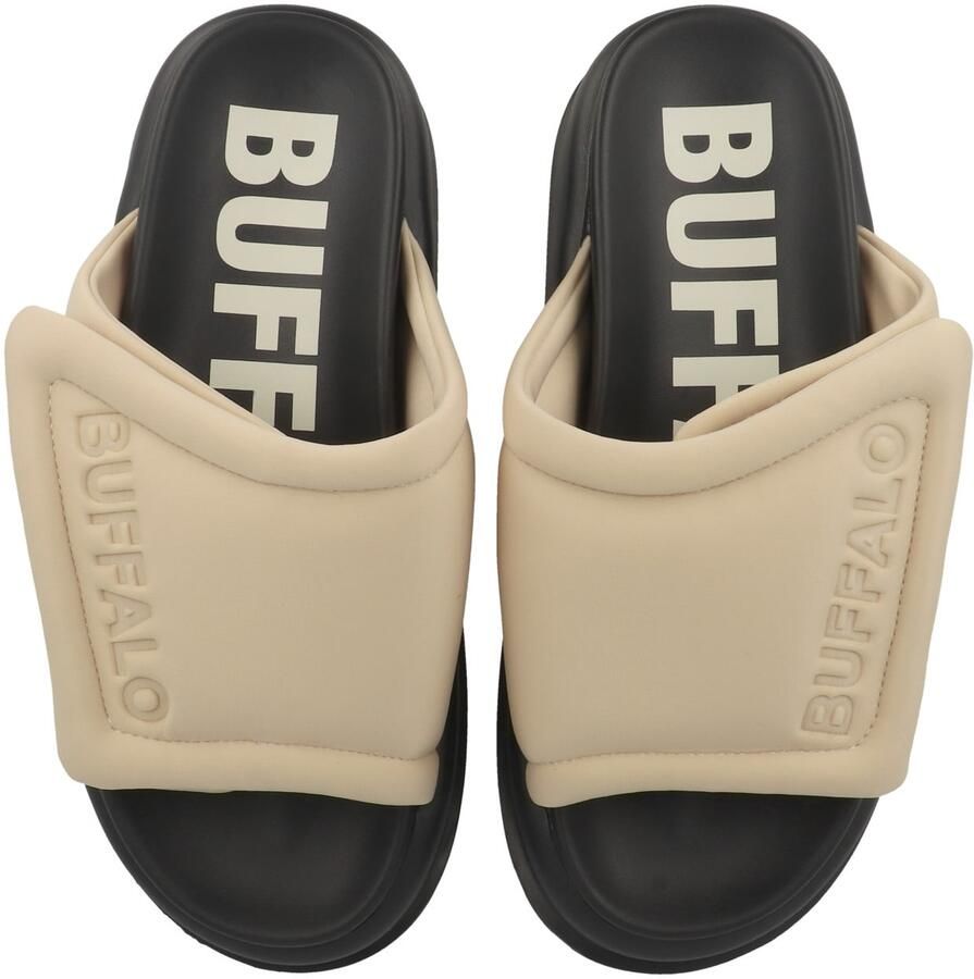BUFFALO Muiltjes ' Palma Velcro ' crème - Foto 2