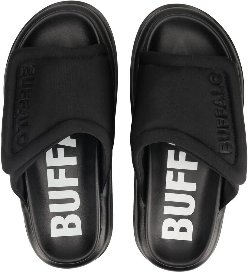 BUFFALO Muiltjes 'Palma Velcro' zwart - Foto 4