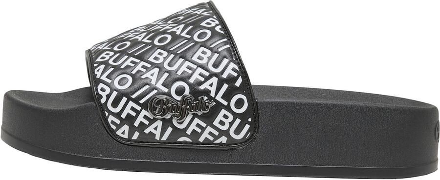 BUFFALO Muiltjes 'Playa' zwart wit