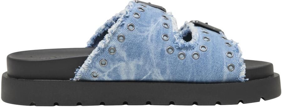BUFFALO Muiltjes 'Raya Ari Stud' blauw denim - Foto 6