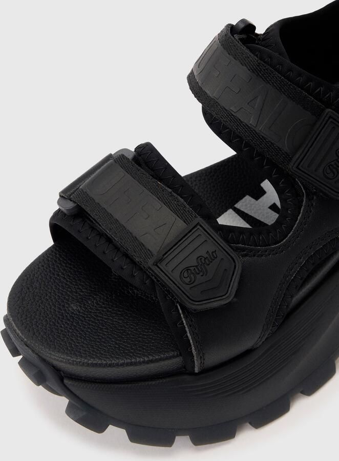 Buffalo Sandalen met sleehak MANHATTEN SND - Foto 4