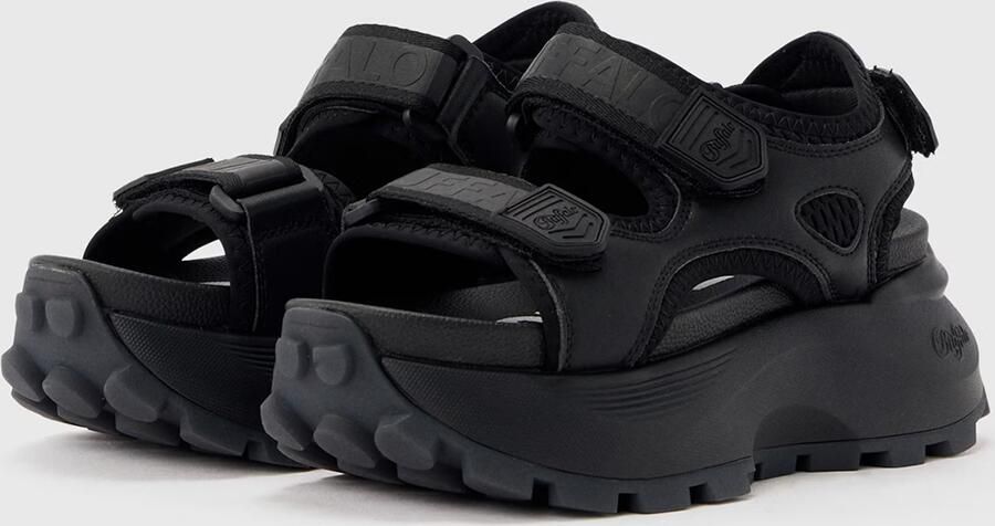 Buffalo Sandalen met sleehak MANHATTEN SND - Foto 6