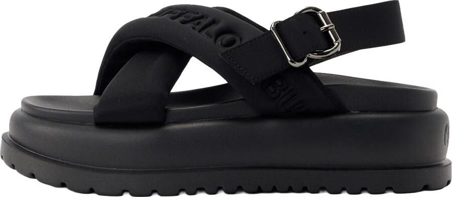 Buffalo Sandalen met sleehak PALMA CROSS - Foto 2