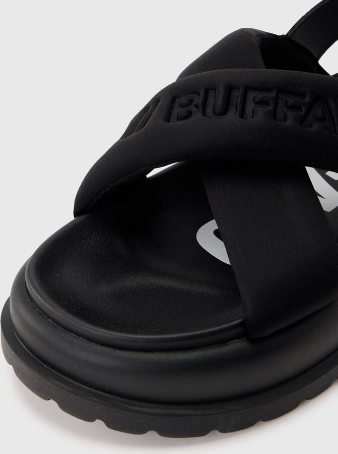 Buffalo Sandalen met sleehak PALMA CROSS - Foto 4