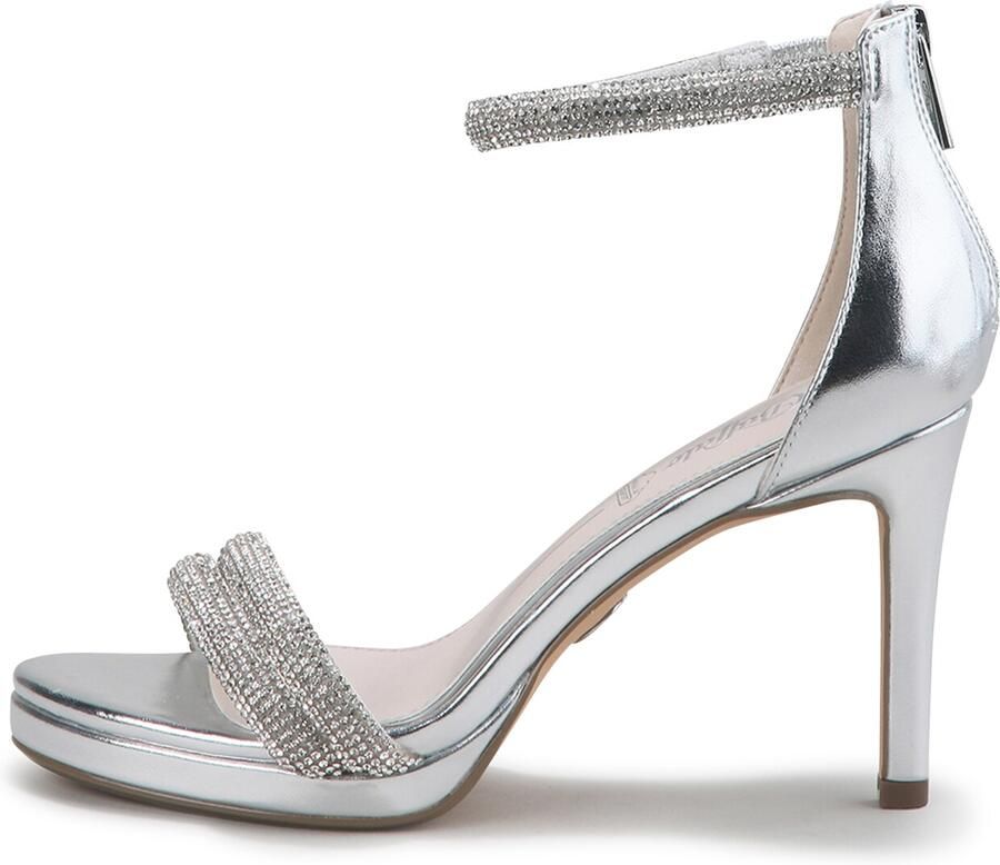 Buffalo Dames sandalen met nappa hakken Selma Grijs Dames - Foto 3