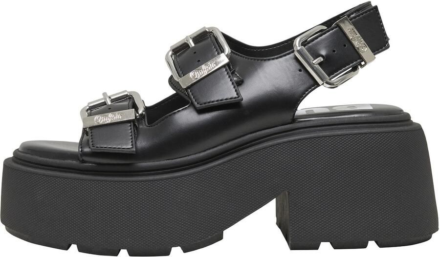 BUFFALO Sandaal 'Vicious Athena' zwart