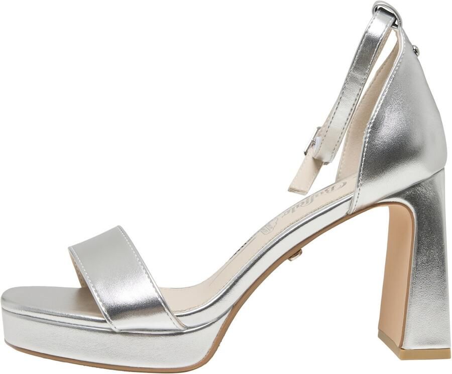 BUFFALO Sandalen met riem 'Alice Neat' zilver