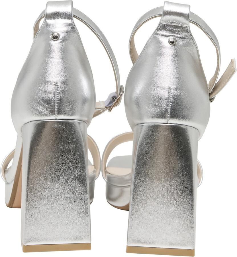 BUFFALO Sandalen met riem 'Alice Neat' zilver - Foto 2