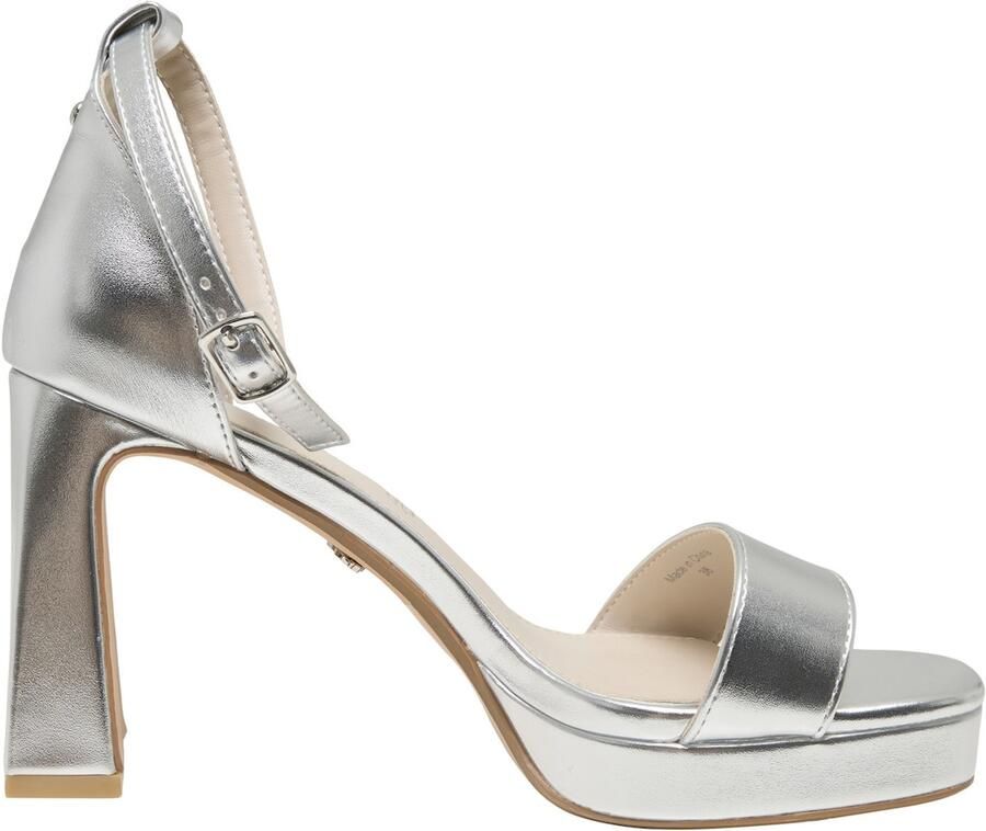 BUFFALO Sandalen met riem 'Alice Neat' zilver - Foto 4