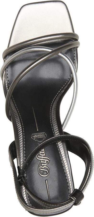 BUFFALO Sandalen met riem 'April' zwart zilver - Foto 5