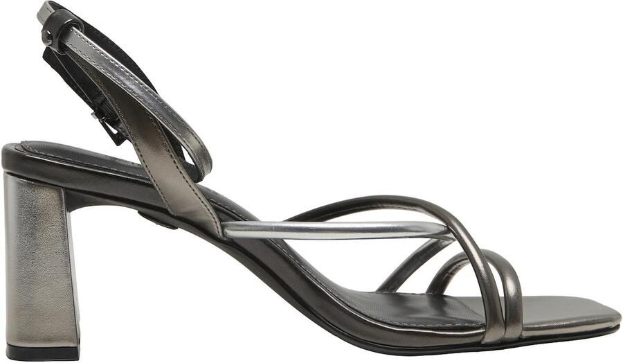 BUFFALO Sandalen met riem 'April' zwart zilver - Foto 4