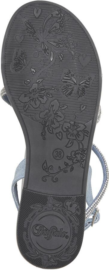 BUFFALO Sandalen met riem 'Kira' lichtblauw - Foto 5