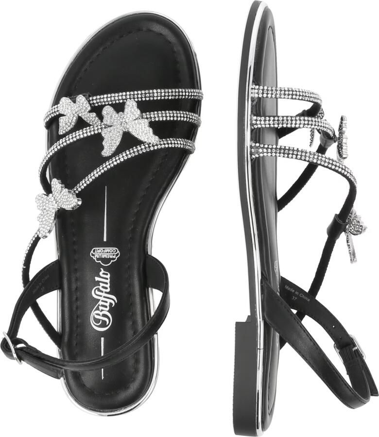 BUFFALO Sandalen met riem 'KIRA' zwart - Foto 2