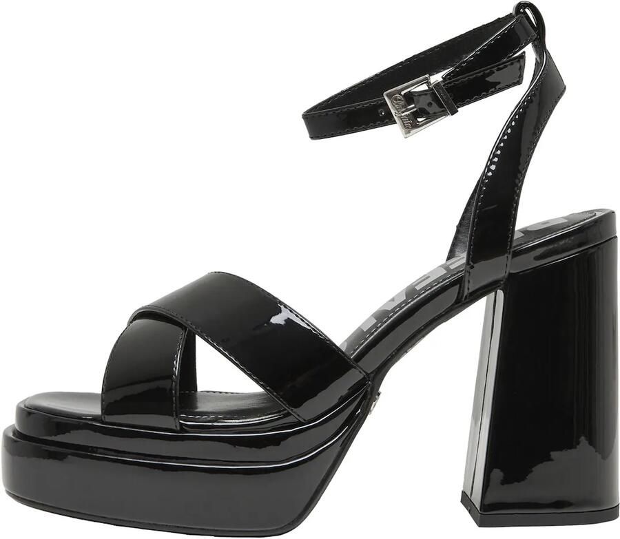 BUFFALO Sandalen met riem 'May' zwart
