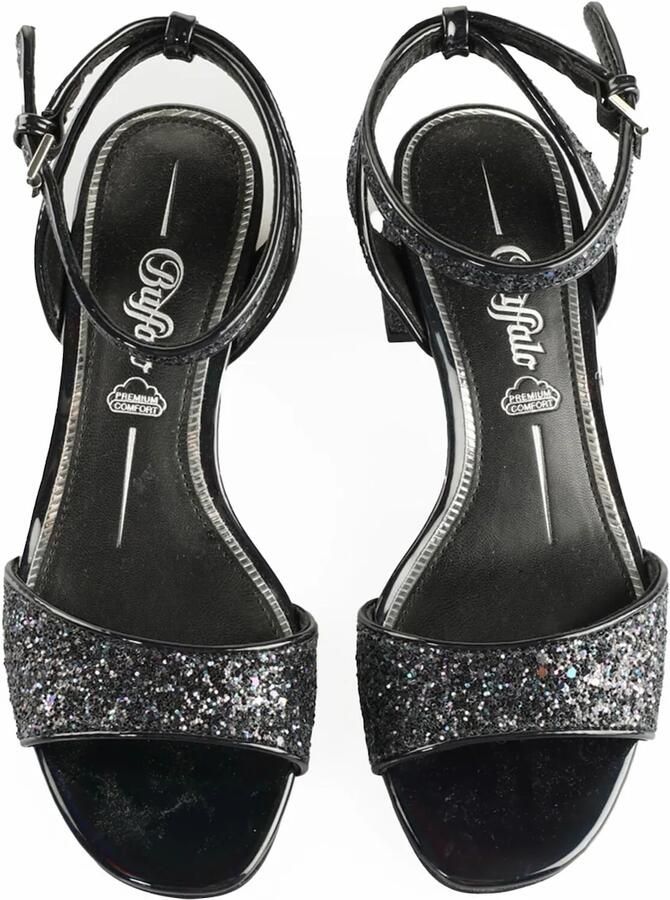 BUFFALO Sandalen met riem 'Rainelle' lila zwart - Foto 3