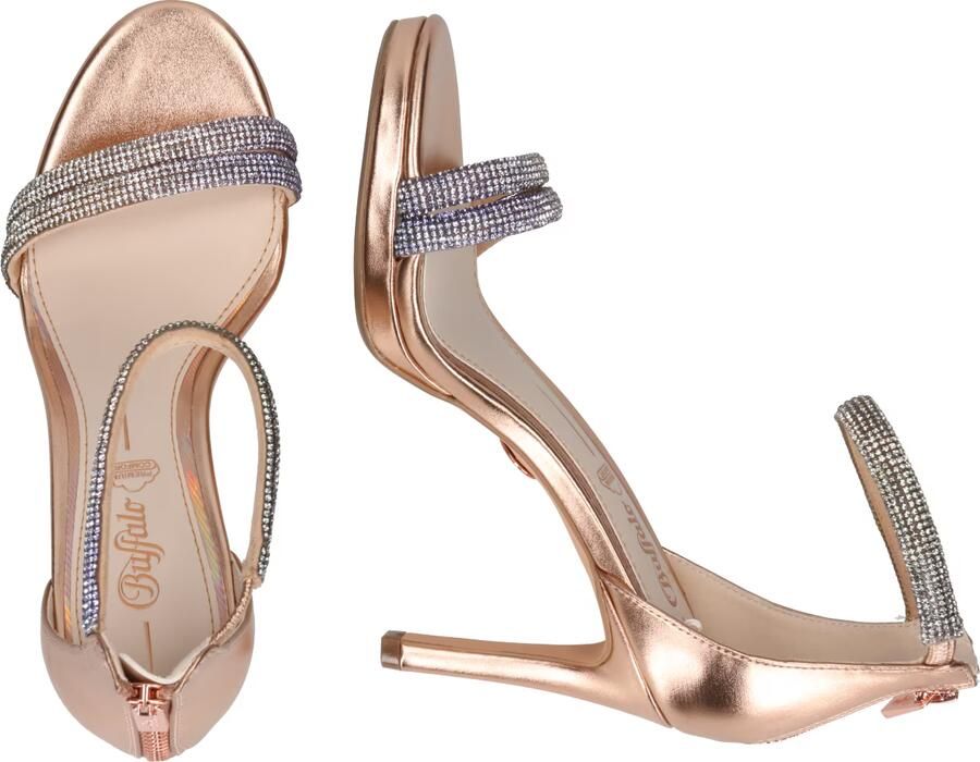 Buffalo Sandalen met all-over pailletten model 'SELMA'