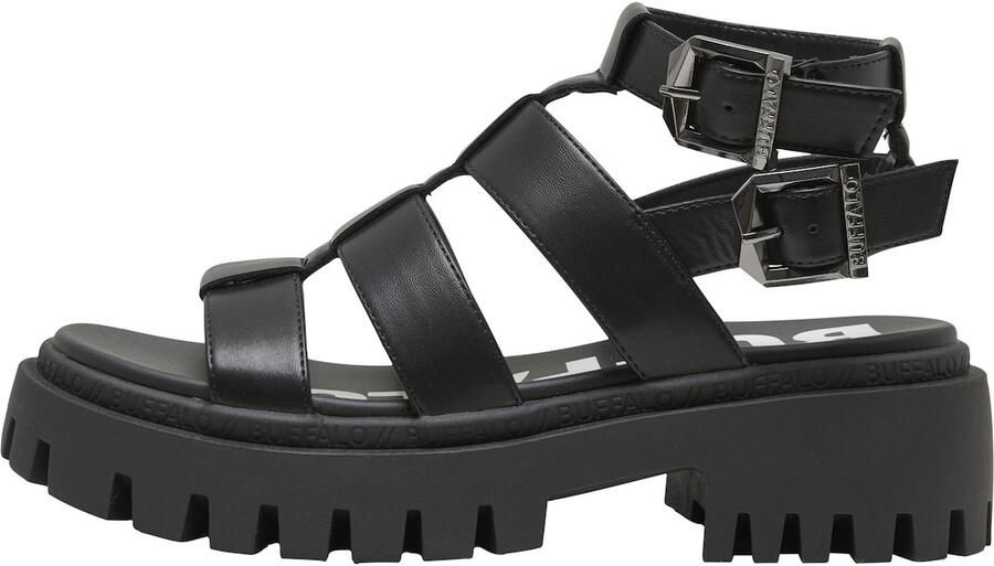 BUFFALO Sandalen met riem 'Zanos' zwart