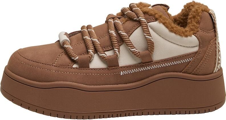 BUFFALO Sneakers laag 'Ariya' cognac