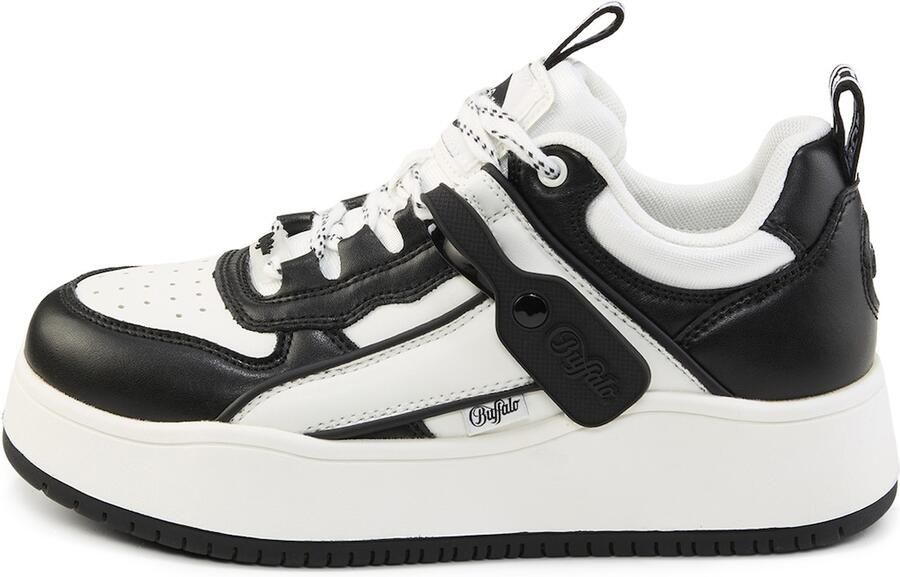 BUFFALO Sneakers laag 'Ariya One' zwart wit