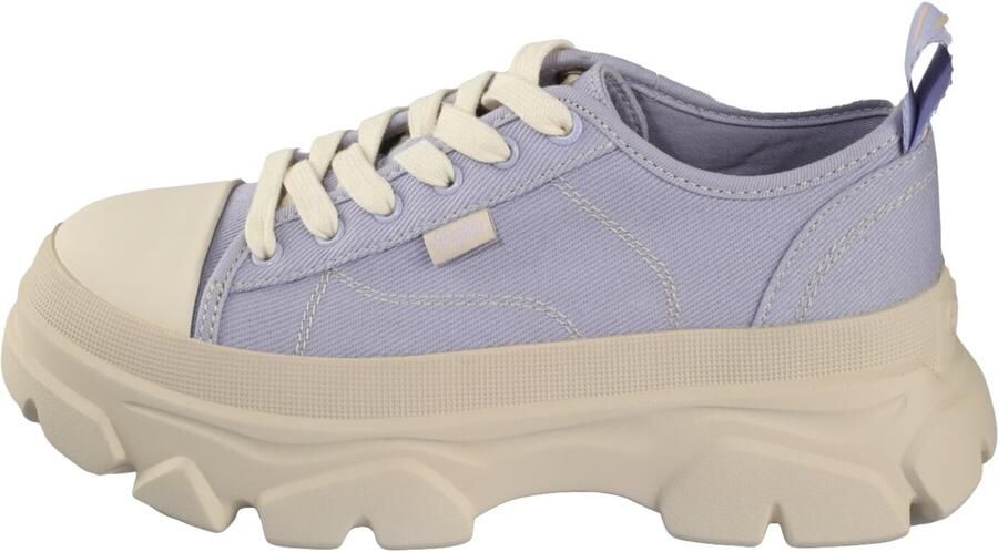 BUFFALO Sneakers laag beige lavendel