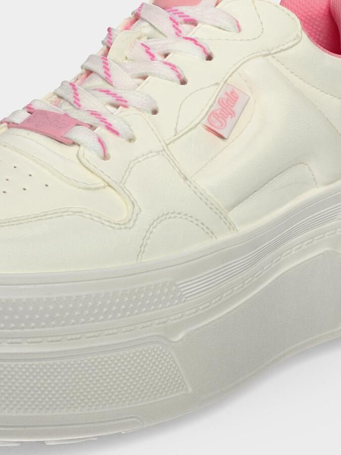 BUFFALO Sneakers laag 'Besu' lichtroze wit - Foto 2