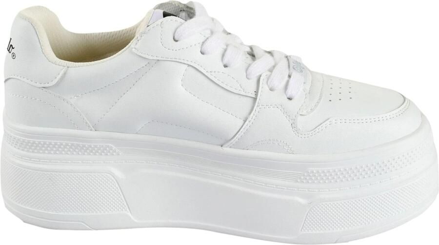 BUFFALO Sneakers laag 'Besu' wit