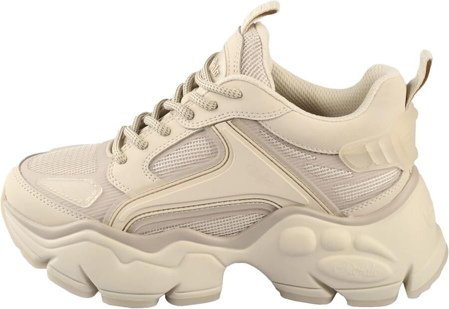 BUFFALO Sneakers laag 'Binary Athena' crème