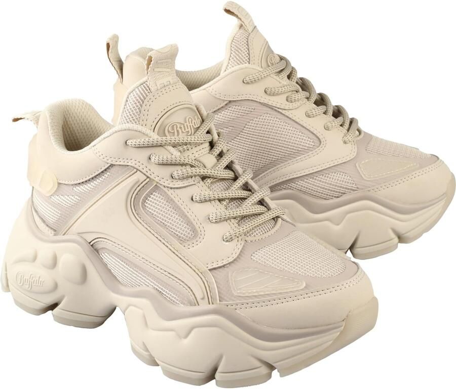 BUFFALO Sneakers laag 'Binary Athena' crème - Foto 3