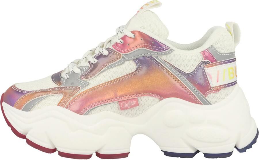 BUFFALO Sneakers laag 'Binary Shadow' violetblauw oranje pink wit - Foto 4