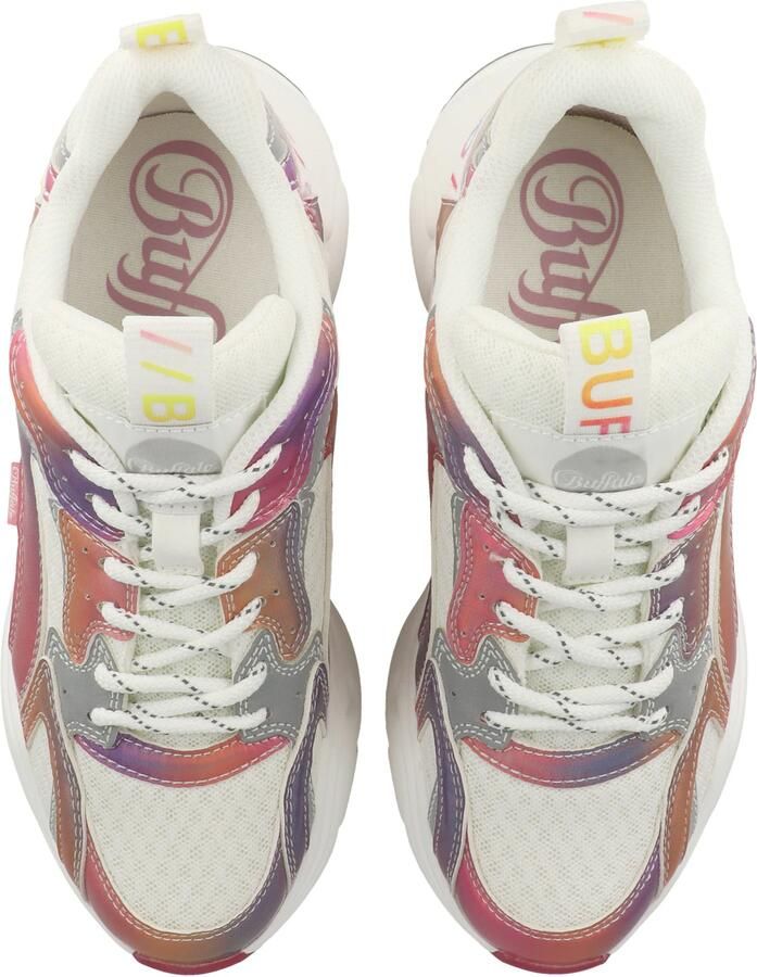 BUFFALO Sneakers laag 'Binary Shadow' violetblauw oranje pink wit - Foto 3