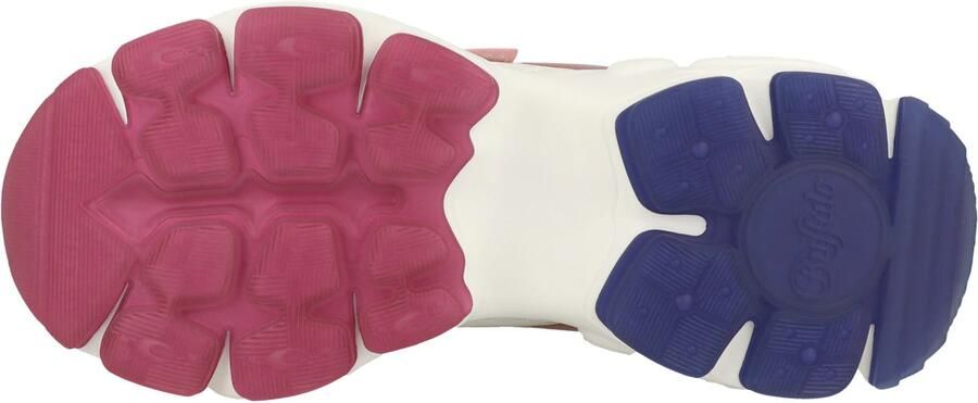 BUFFALO Sneakers laag 'Binary Shadow' violetblauw oranje pink wit - Foto 6