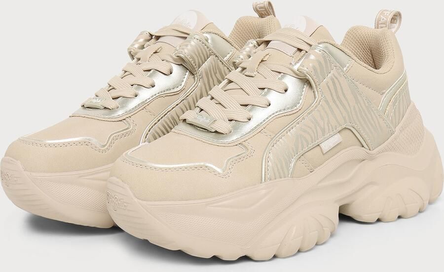 BUFFALO Sneakers laag 'BLISS' crème zilver - Foto 4