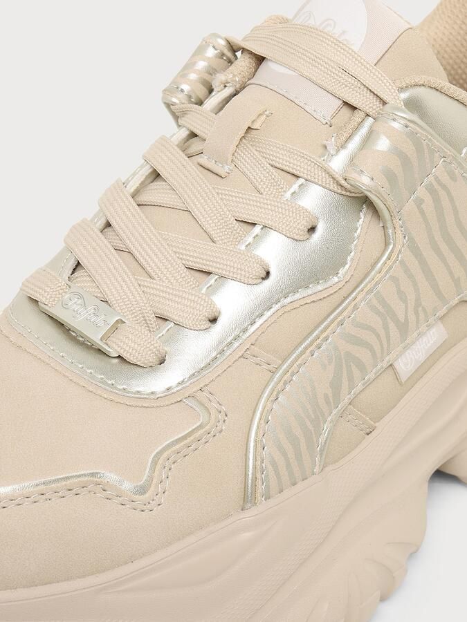 BUFFALO Sneakers laag 'BLISS' crème zilver - Foto 3