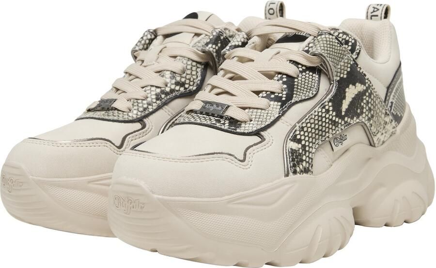 BUFFALO Sneakers laag 'Bliss' crème zwart - Foto 3