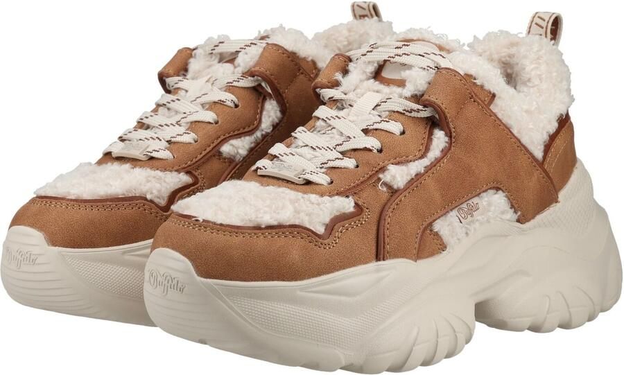 BUFFALO Sneakers laag 'Bliss' ombergrijs wolwit - Foto 6