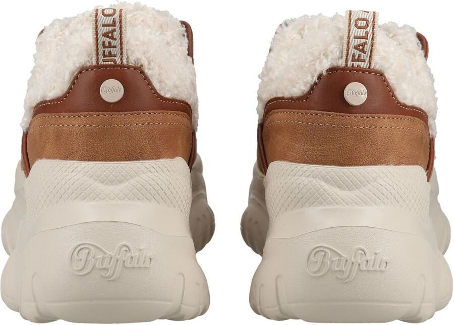 BUFFALO Sneakers laag 'Bliss' ombergrijs wolwit - Foto 4