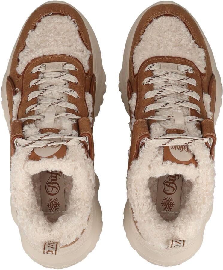 BUFFALO Sneakers laag 'Bliss' ombergrijs wolwit - Foto 3