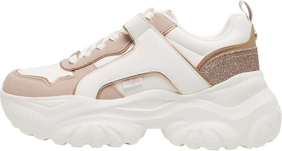 BUFFALO Sneakers laag 'Bliss One' camel goud wit