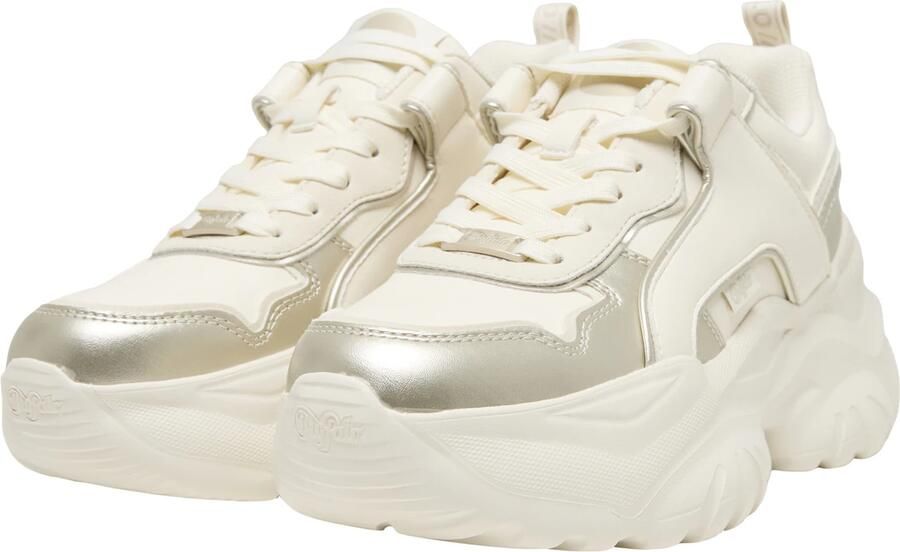 BUFFALO Sneakers laag 'Bliss One' crème zilver - Foto 3