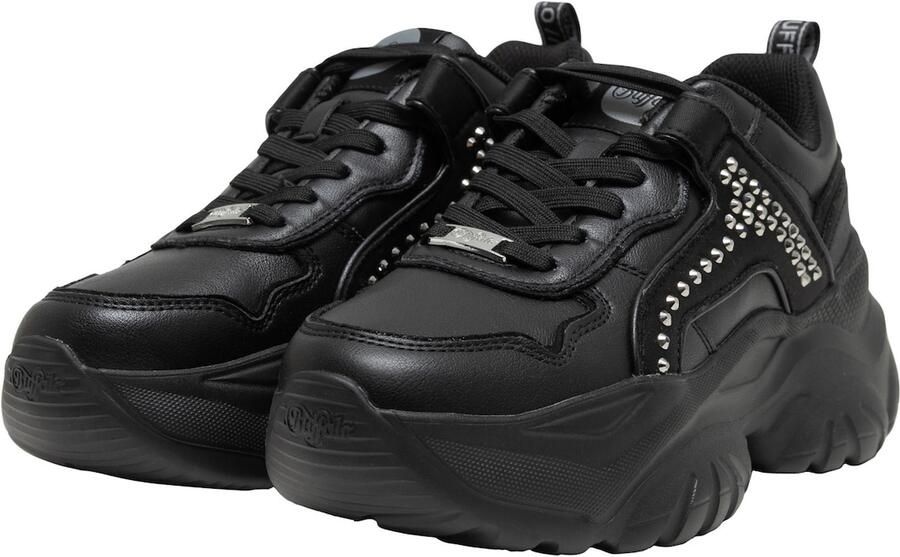 BUFFALO Sneakers laag 'Bliss Punk' zwart zilver - Foto 2