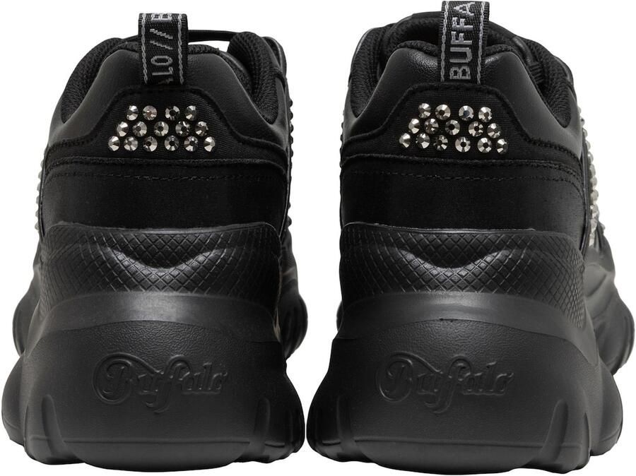 BUFFALO Sneakers laag 'Bliss Punk' zwart zilver - Foto 3