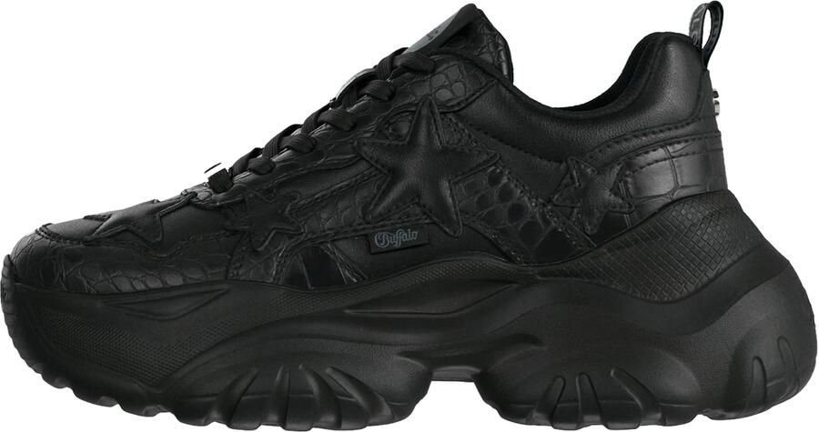 BUFFALO Sneakers laag 'BLISS STAR' zwart
