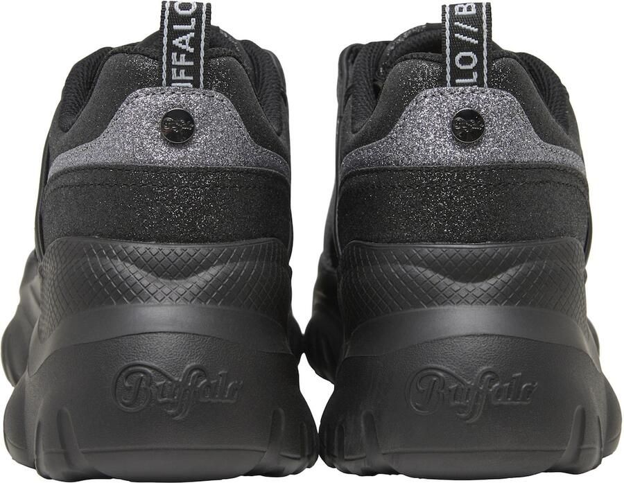 BUFFALO Sneakers laag 'Bliss' zwart zilver - Foto 2