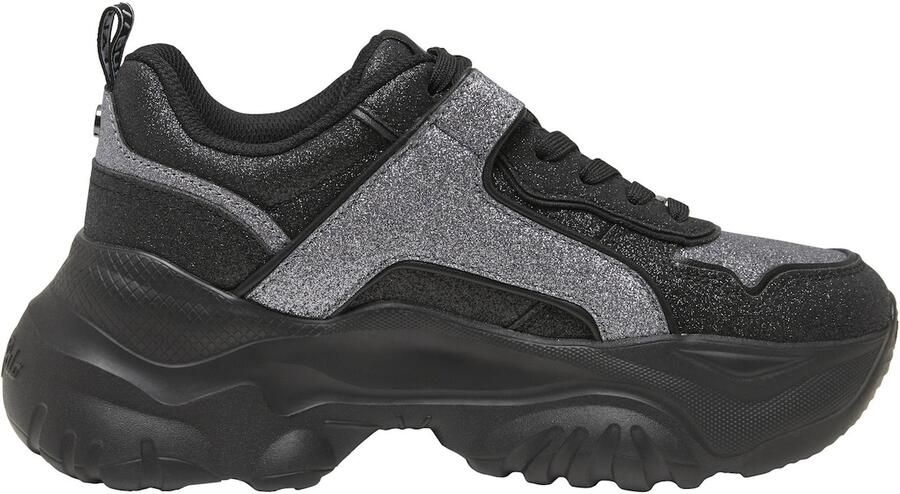 BUFFALO Sneakers laag 'Bliss' zwart zilver - Foto 4