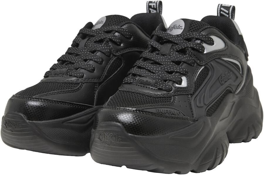 BUFFALO Sneakers laag 'Bliss' zwart zilver - Foto 7