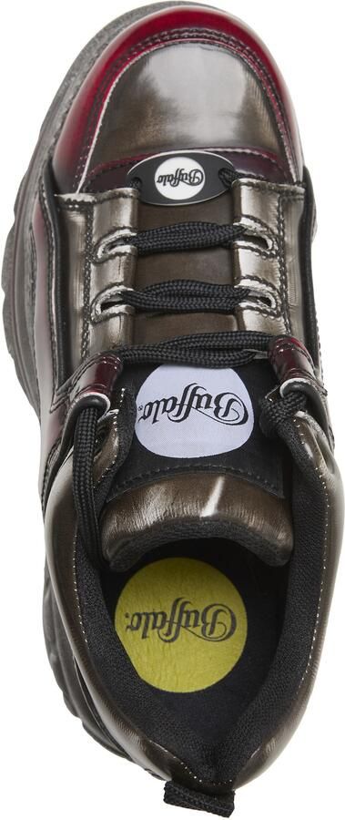 BUFFALO Sneakers laag bordeaux zwart - Foto 6