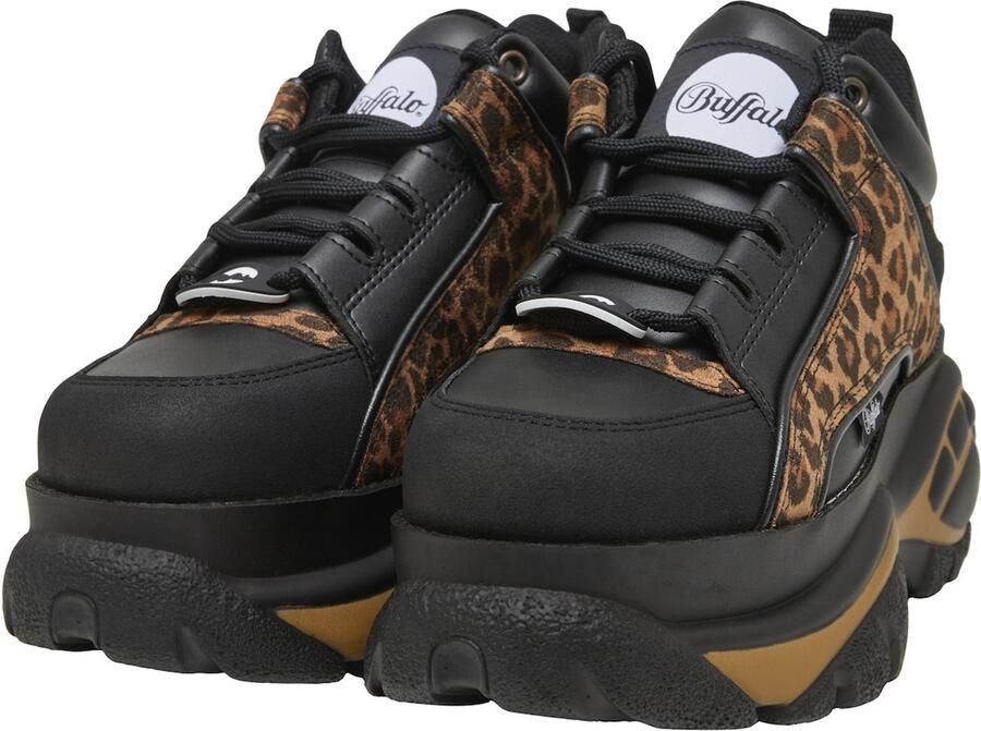 BUFFALO Sneakers laag bruin lichtbruin zwart - Foto 3