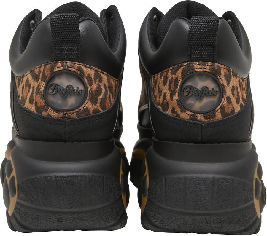 BUFFALO Sneakers laag bruin lichtbruin zwart - Foto 2
